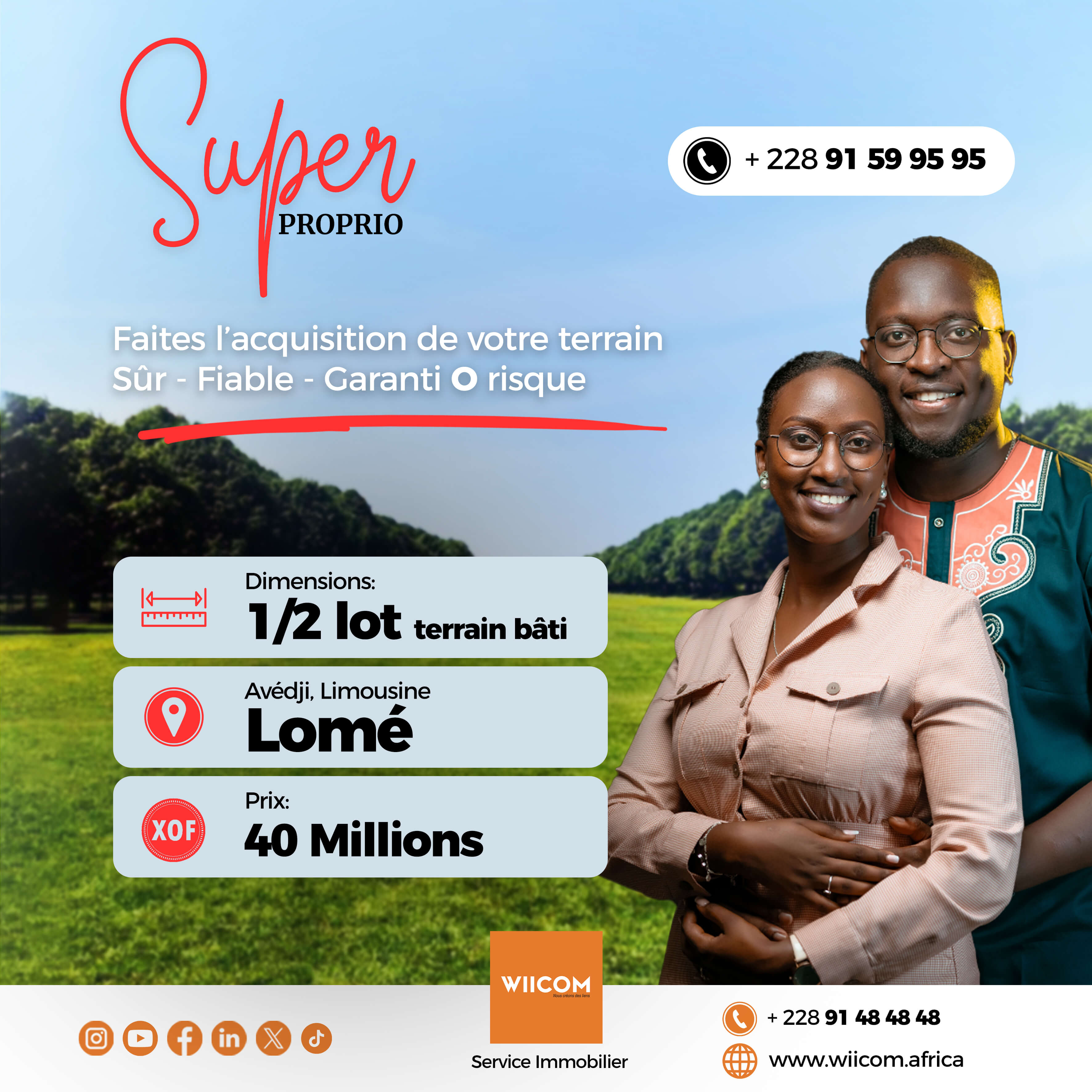 Parcelle Super Proprio