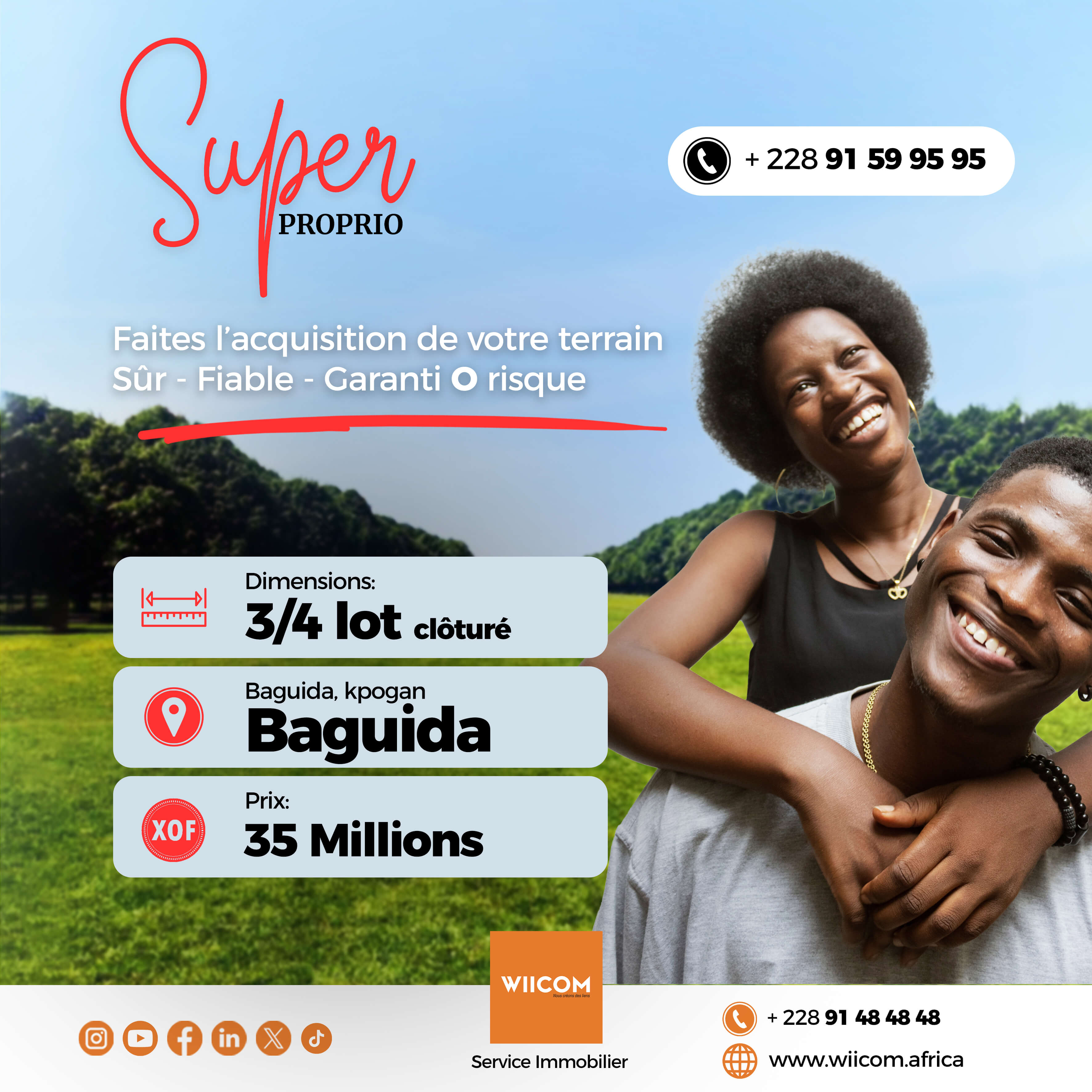 Parcelle Super Proprio