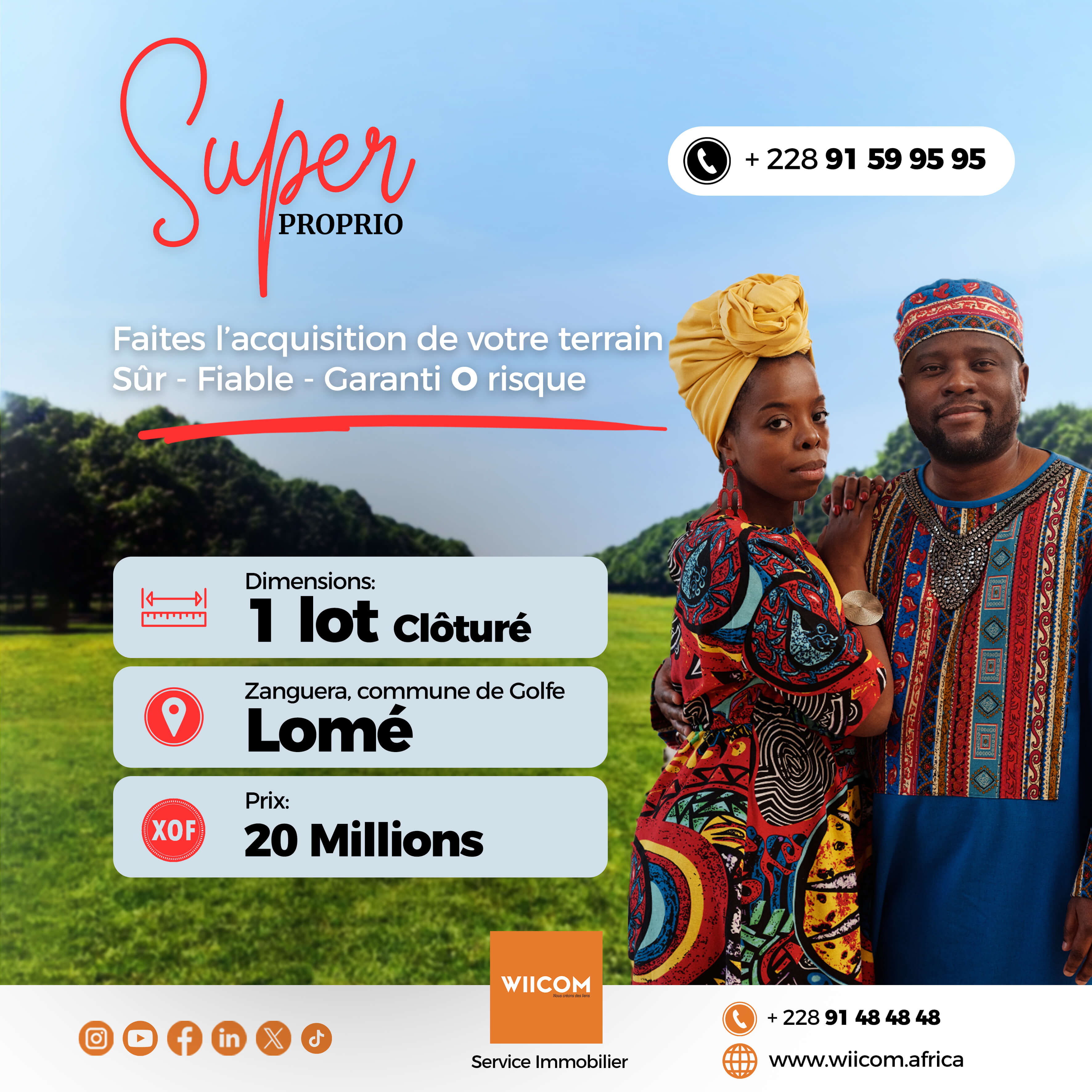 Parcelle Super Proprio