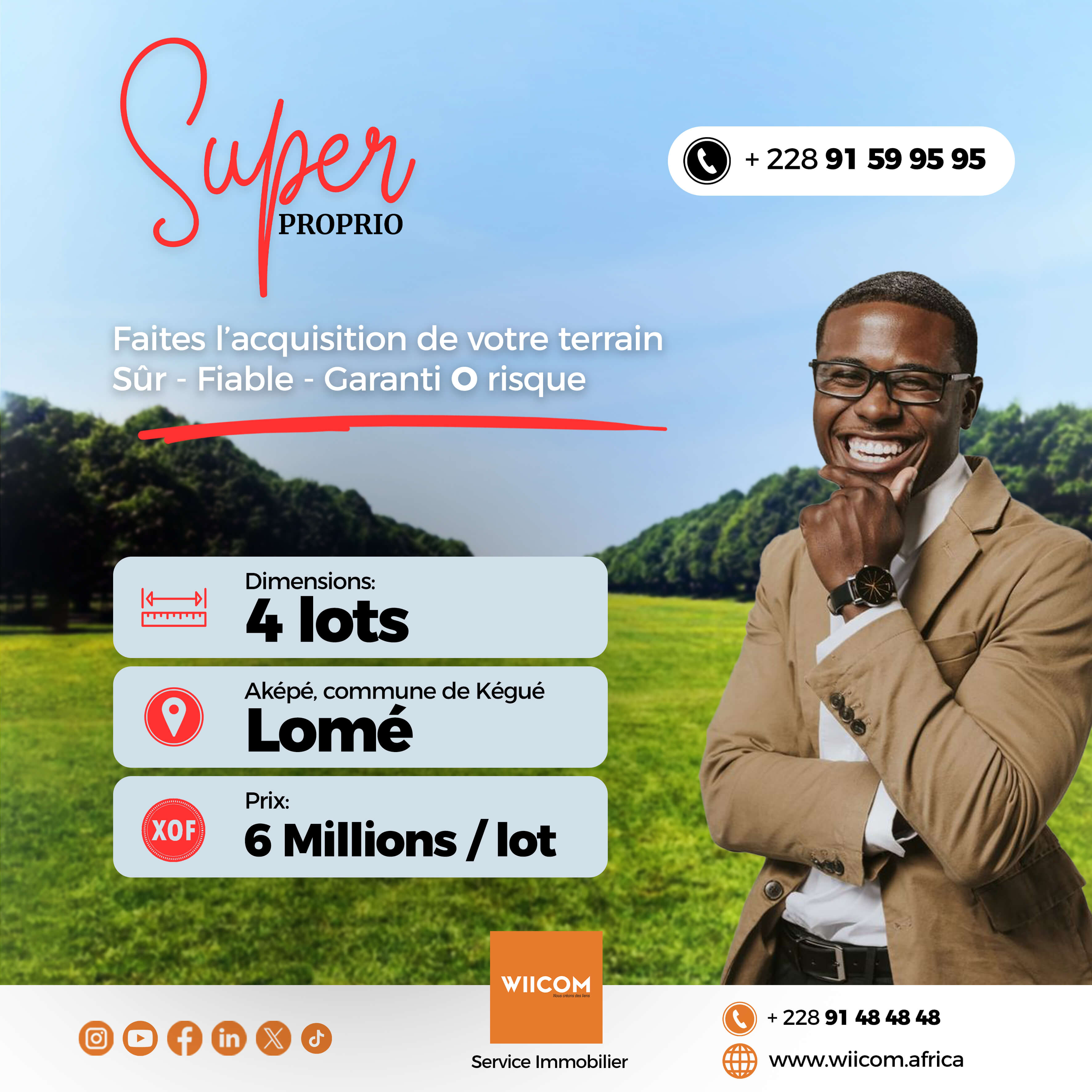 Parcelle Super Proprio